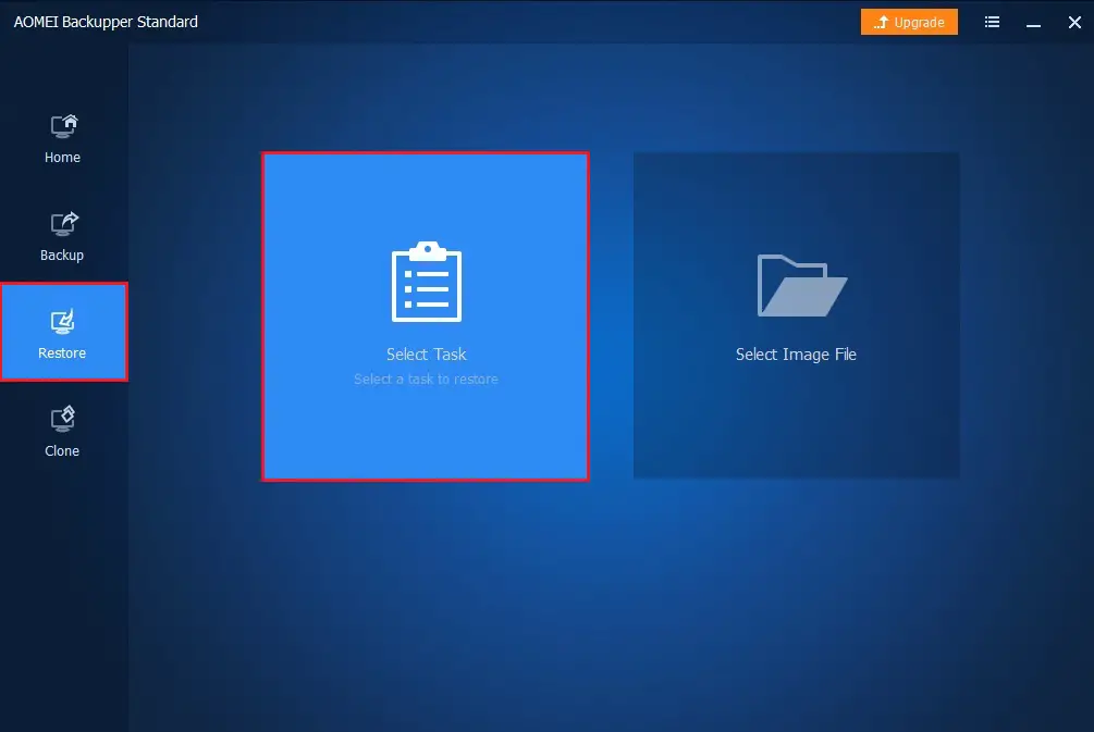 Restore Files or Folders using AOMEI, How to Restore Files or Folders Using AOMEI Backupper