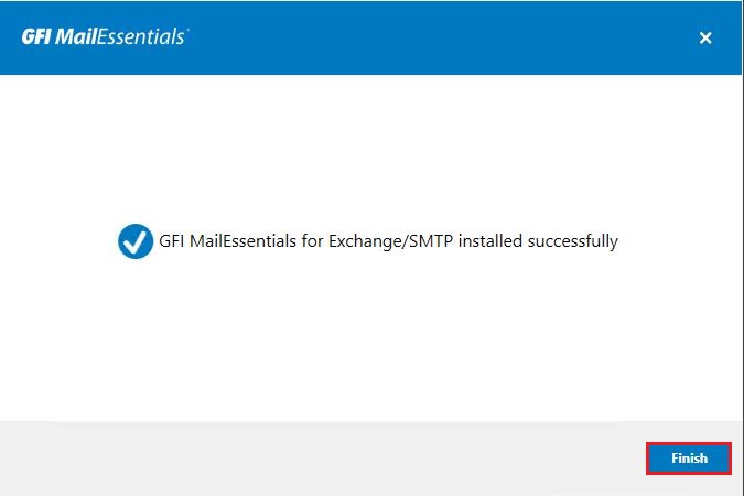 gfi mailessentials installed