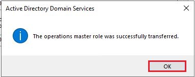 master roles was successfully