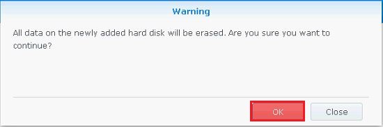 Add Second Disk Sunrise, How to Add Second Disk Sunrise NAS and Create Raid