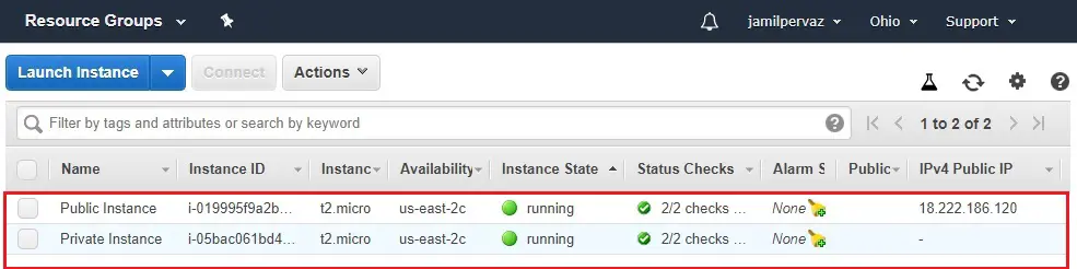 aws instance connect