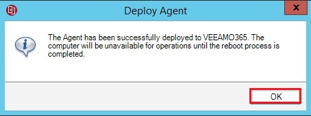 deployed veritas system recovery agent