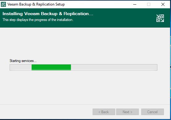 installing veeam backup and replication