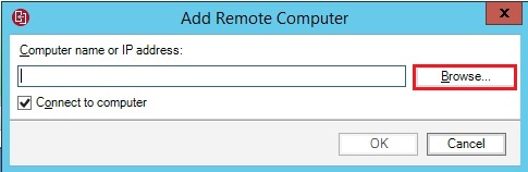 veritas recovery add remote computer