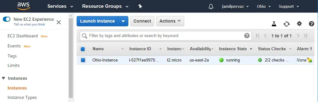 aws instance connect