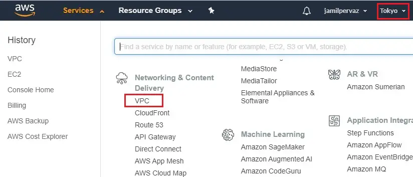 aws resource manager services