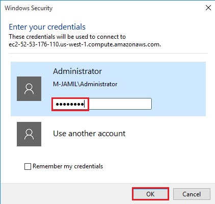 remote desktop windows windows security