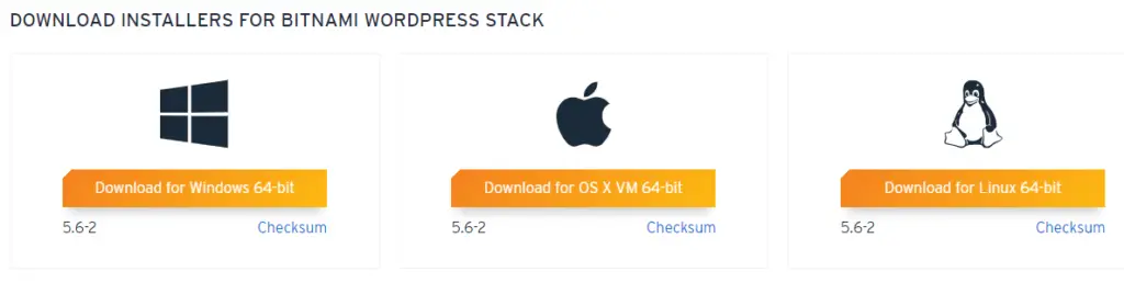 download installer for bitnami wordpress stack