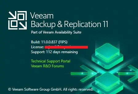 veeam backup version 11