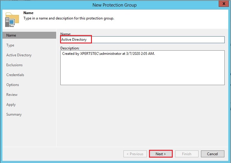 create protection groups in Veeam, How to Create Protection Groups in Veeam Backup