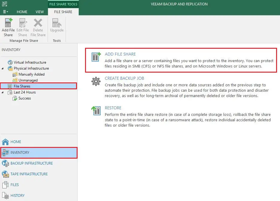Backup NAS with Veeam Backup, How to Backup NAS with Veeam Backup &#038; Replication
