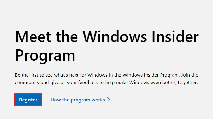 meet the windows insider program
